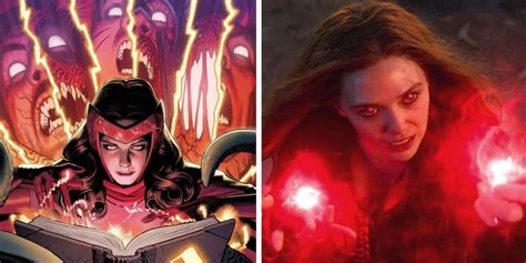 The Visual Aesthetics of Scarlet Witch: Exploring Her Powers in Comics and Movies